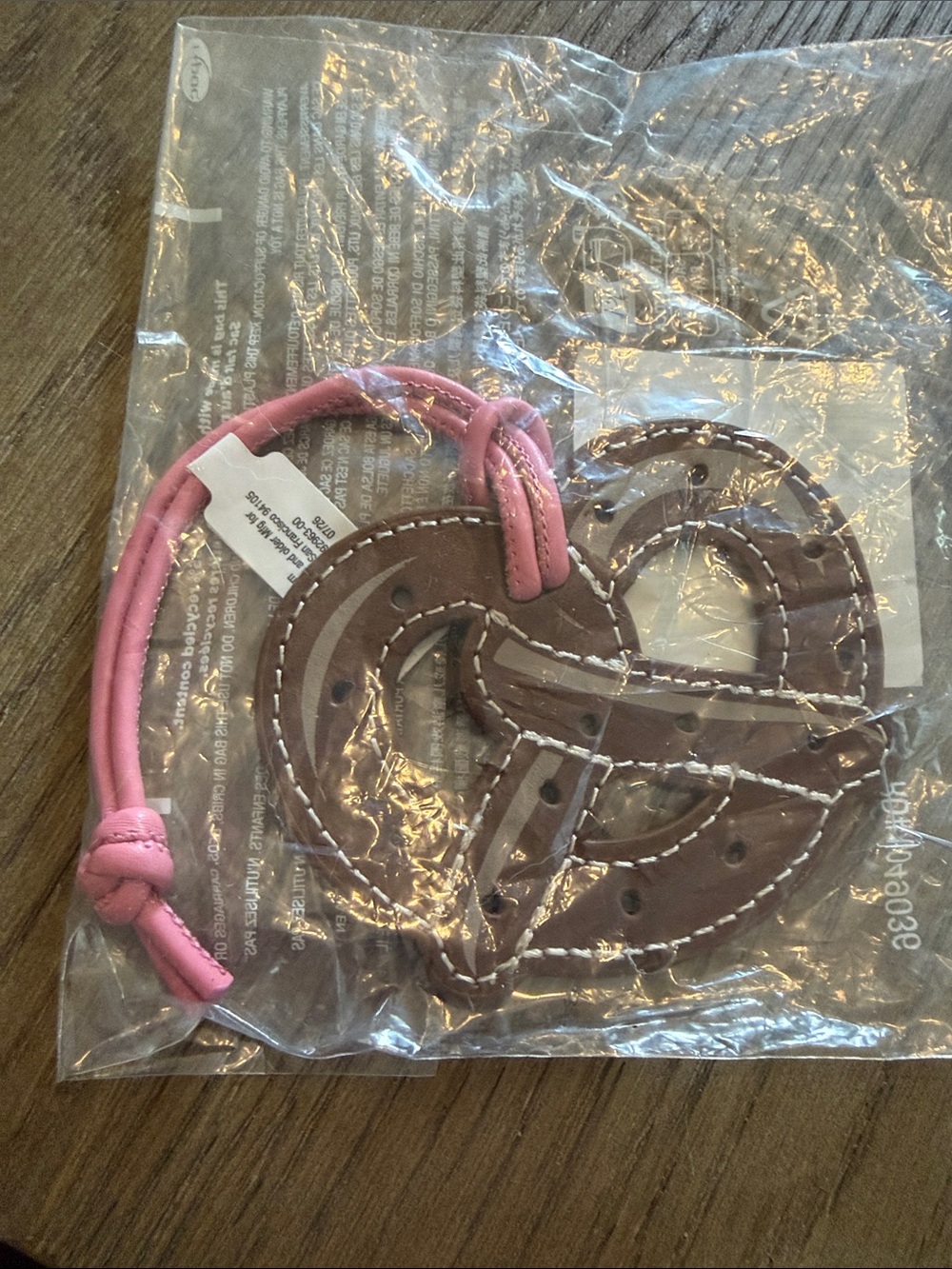 Gap NYC Exclusive leather bag charm